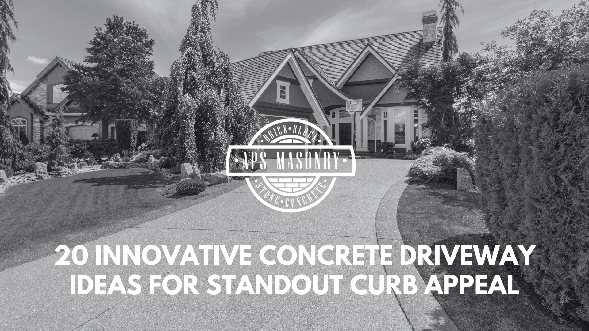 Concrete Driveway Ideas Creative Designs For Standout Curb Appeal